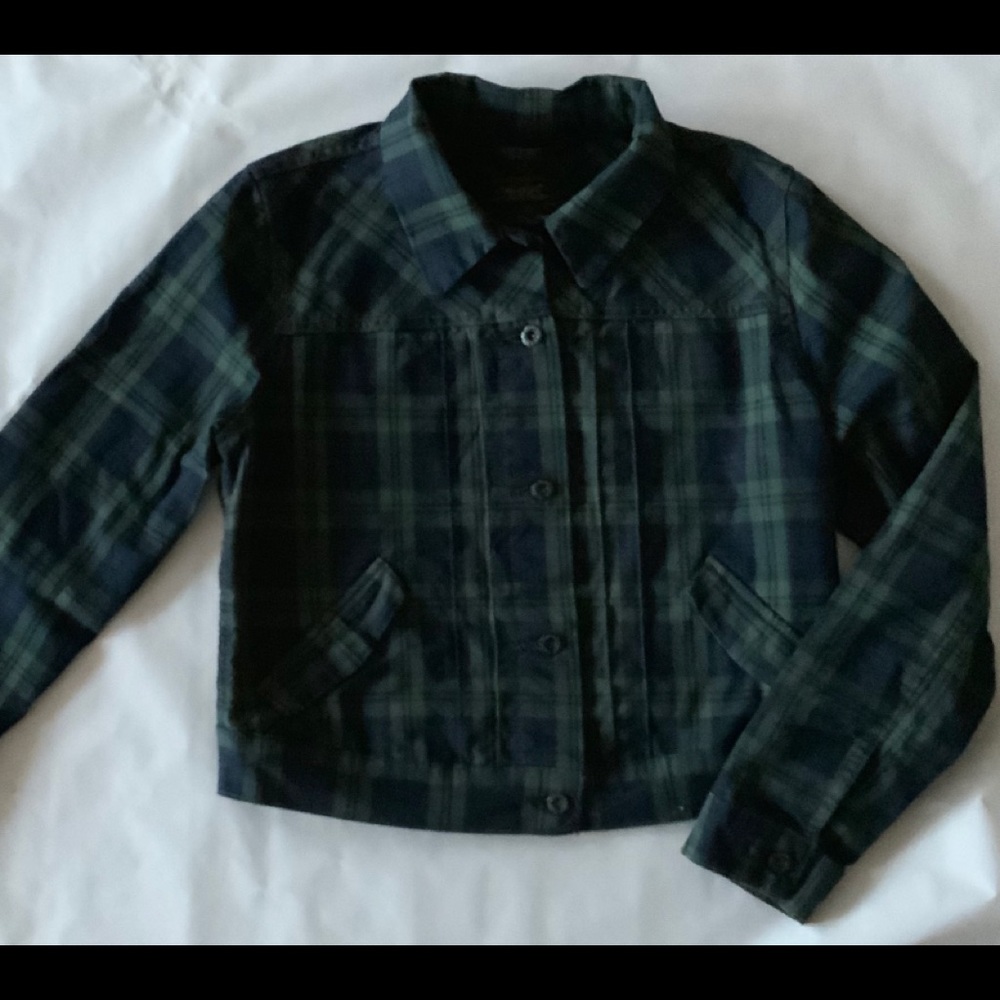 Women’s Levi’s Plaid denim style Jacket L